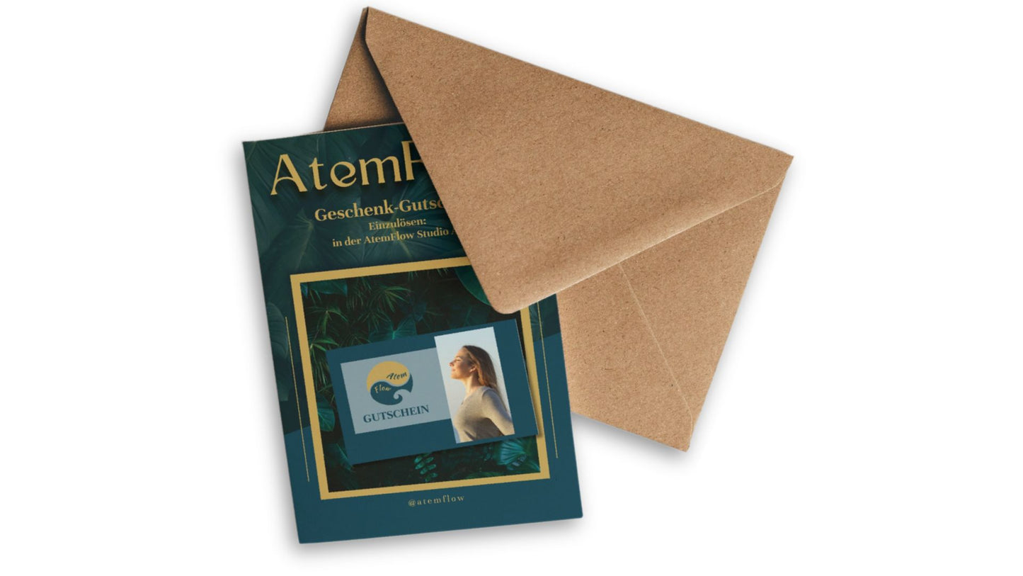AtemFlow Geschenkgutschein 6 Monate: Schenke Atem und Entspannung