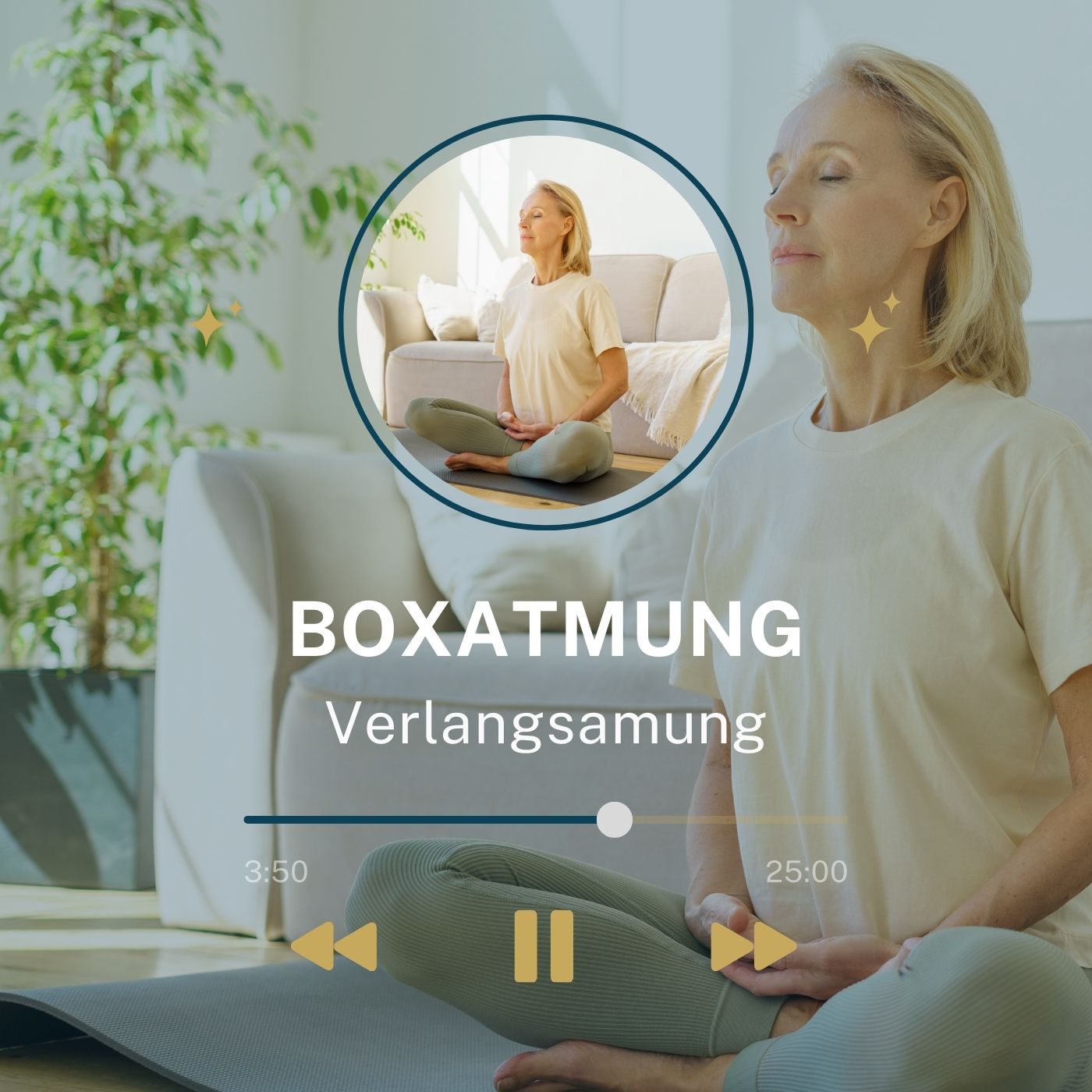 Atemübung: Schamanische Boxatmung, schrittweise Verlangsamung