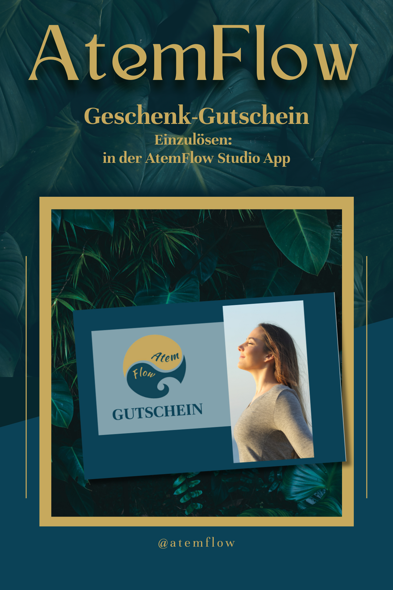 AtemFlow Geschenkgutschein 1 Monat: Schenke Atem und Entspannung