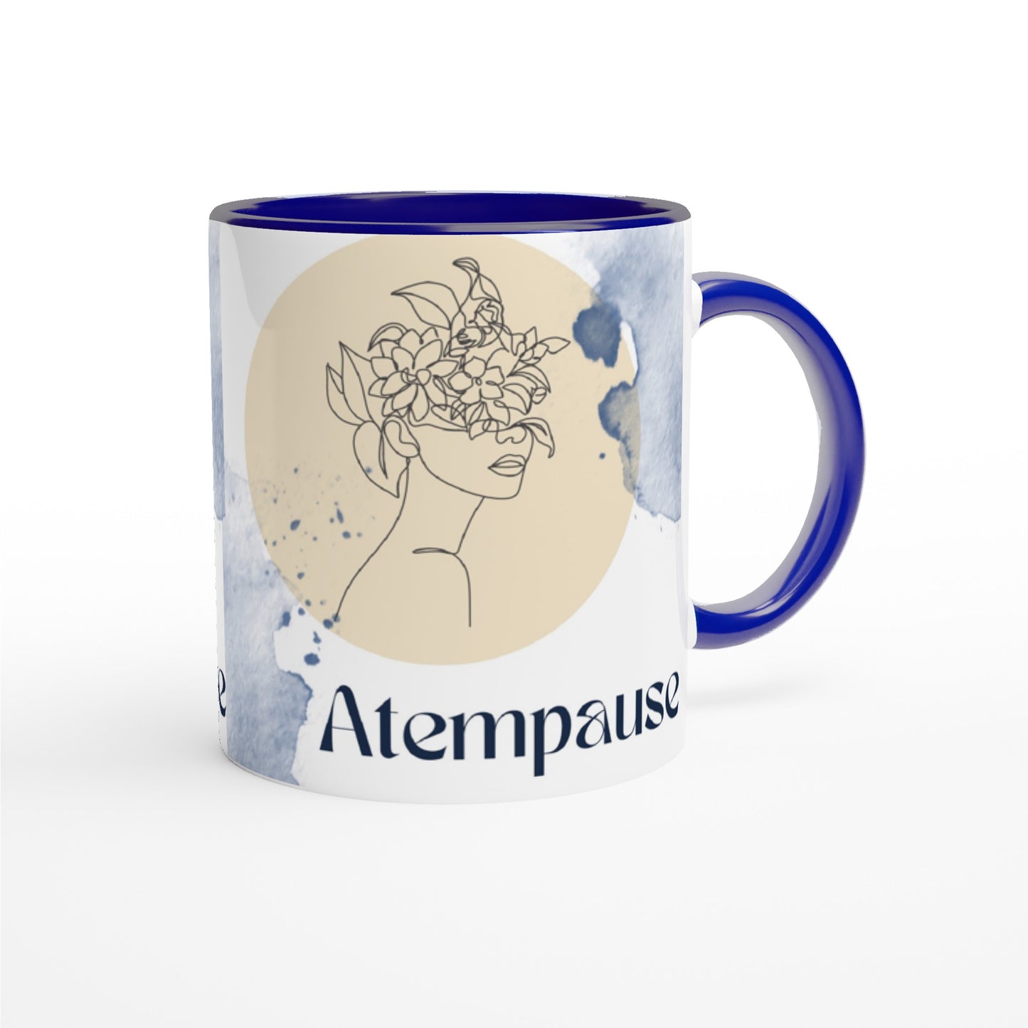 Atempause Porzellan Becher